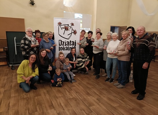 Spotkanie w Świetlicy Wiejskiej w Płoszczynie